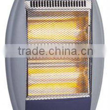 3heating1200W Safety Tip Over Swtich Interal Carry Handle Wide Angle Oscillating Function Electric Heater Halogen Heater