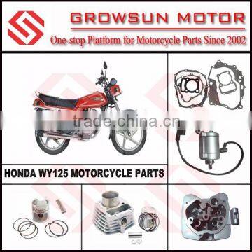 Hon. WY125 Motorcycle Spare Parts, gasket set, start motor, cylinder head