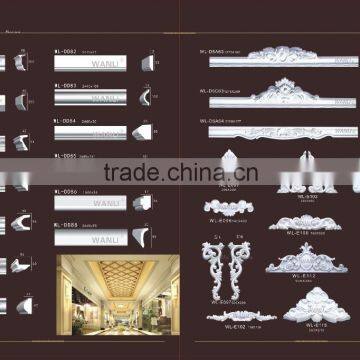 Classic House Ceiling/wall Gypsum Cornice Molding photo-6