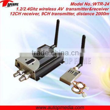 WTR-24 1.2Ghz AUDIO&VIDEO transmission&reception, 1000mW