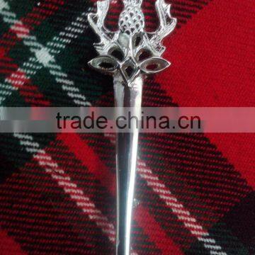 Scottish Kilt Pin In Chrome Finished Made Of Brass Material