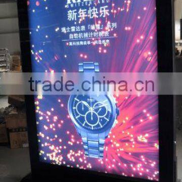 Outdoor led flashing screen light box