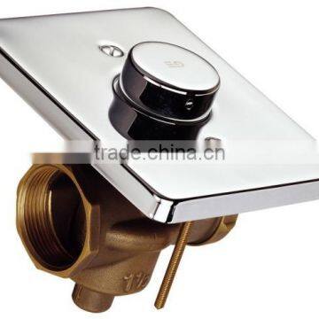 In-wall toilet flush valve