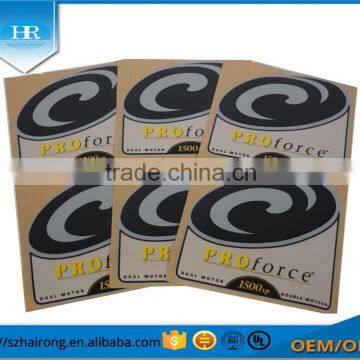 Customized Printed Scrub PC Machine Sticker /Label Printing Machine photo-2