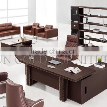 factory price presidential office furniture desk(SZ-ODT666)