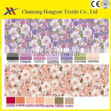 190T cheap Polyester Pongee printed fabric for mattress cover fabric from chinese fabric factories