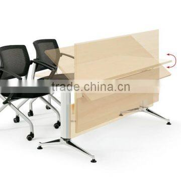 Custom Wood Top Foldable Office Counter Table