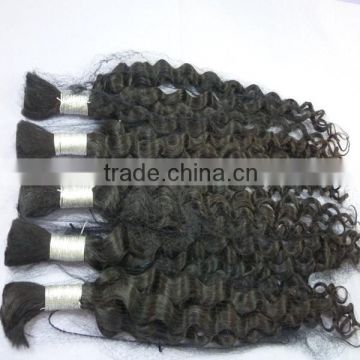 wholesale factory price free tangle cheap 100% human hair bulk