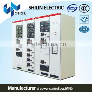 low voltage switchgear MNS with custom mccb & rccb