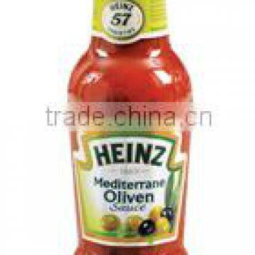 Heinz mediterranean sauce 250ml glass bottle