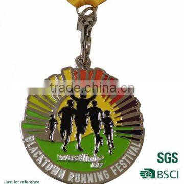 running festival metal medal Free design ,sports medals