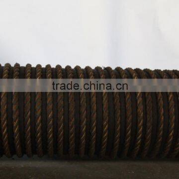 Stainless Spring Wire Braided Flexible Corrugated Rubber Hose