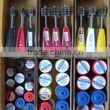 Plumbing fitting brush and Tube cleaning brush for ID ,OD