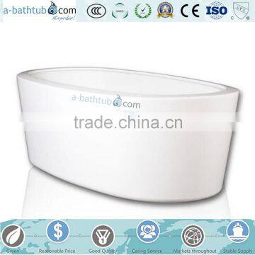 Solid marble bathtub, engineered stone bathtub