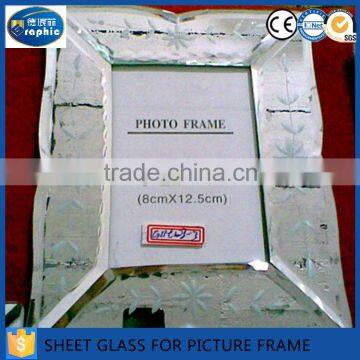 China wholesaler hot sale picture frame glass with high quality