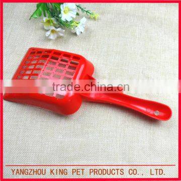 Factory wholesale daily use color plastic dog shovel pet product scoop