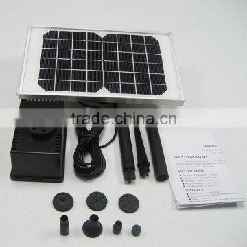 Portable Solar Fountain Pump Kit Submersible Water Pump 12V photo-2