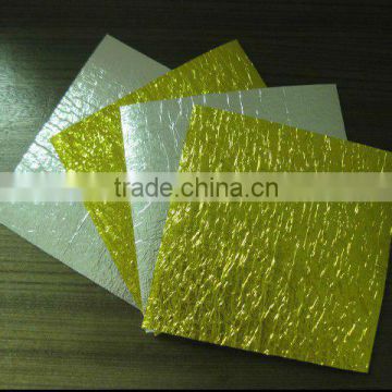 silver aluminum foil CARPET UNDERLAY/GOLD aluminum foil CARPET UNDERLAY