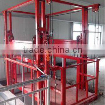 Vertical Guide Rail Hydraulic Cargo Elevator With Competitive Price photo-6