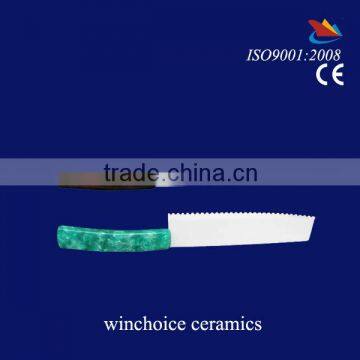 ceramic serrated chef knife