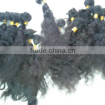 Virgin indian deep curly hair , natural curly human hair