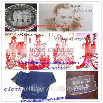 Jinan Dowell 5030 4030 40w 60w 80w Cnc CO2 Portable Small Desktop Mini Laser Engraving Machine Cheap Price photo-6