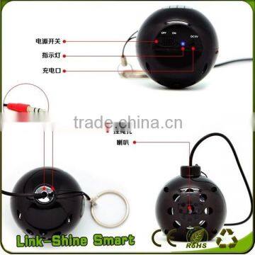 Rechargeable Popular Design 3.5mm Plug Mini Sound Bomb pc Speaker Shenzhen