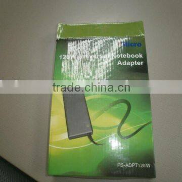 120W Universal laptop adapter