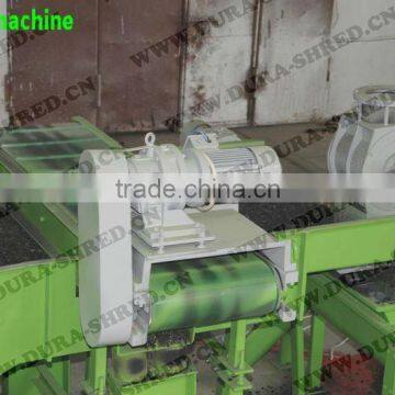 Magnet machine in tire recycling plant