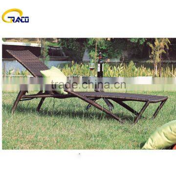 Cheap rattan Sun Lounger outdoor furniture