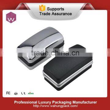 New design metal material cufflink packaging box