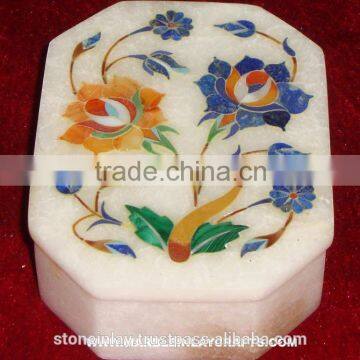 Stone Inlay Jewellery Boxes