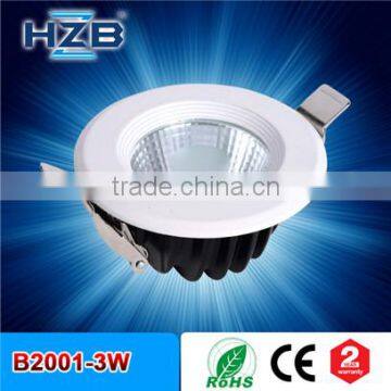 Global popular super quality led downlight 3w 58mm