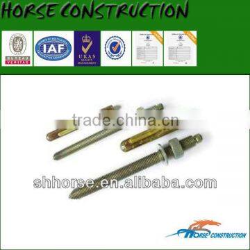 Horse Anchor bolt / steel hex flange head nut