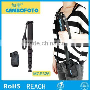 Best materials single leg carbon fiber monopod holder MCS326