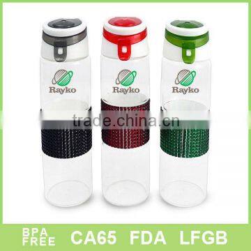 Glass bottle with Rhinestone, High borosilicate glass bottle