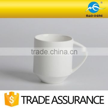 11oz white durable porcelain mug