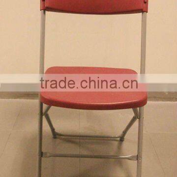 SPACE SAVING red folding chair FACTORY PRICE