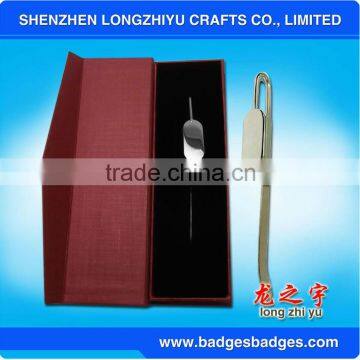 Custom 3D Elegant Bead Metal Bookmark For Book