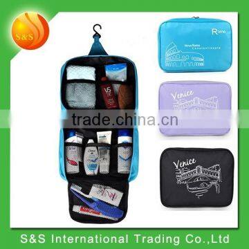 Multi-function travel set unisex waterproof makeup fashion cosmetic bag