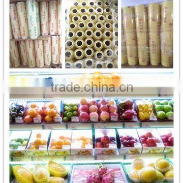 pvc cling film /pvc food wrapping / plastic wrap hotel usage ala wrap