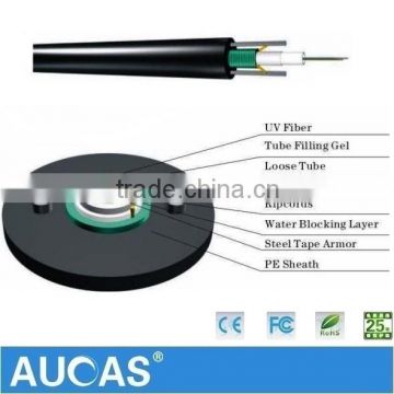 GYXTW 2 core multimode indoor fiber optic cable gjfjv/multimode 50 125