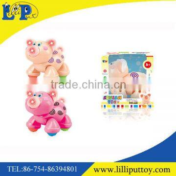 B/O cartoon pig toy with music