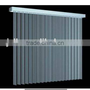 89mm PVC S shape Vertical blind