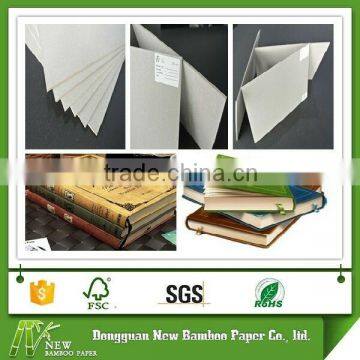 Dongguan factory laminated grey paper 2.5mm book binding board