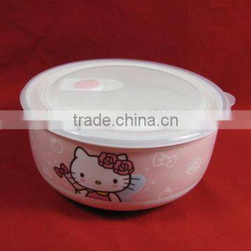 YF15059 ceramic bowls with lid