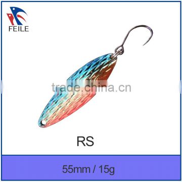 coloful fishing spinner lure