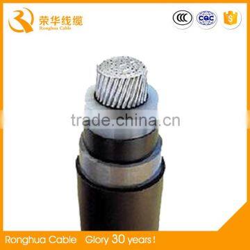 single core two layer pvc insulated aluminium conductor power supply cable