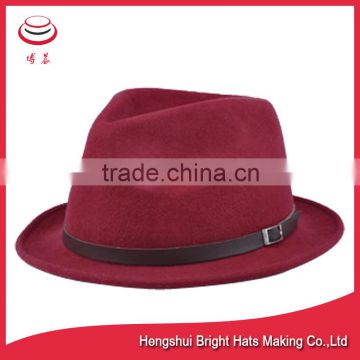 fashion man hat wool felt hat fedora hat