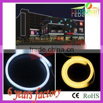 240v outdoor mono led neon lights for christmas and buliding decoration